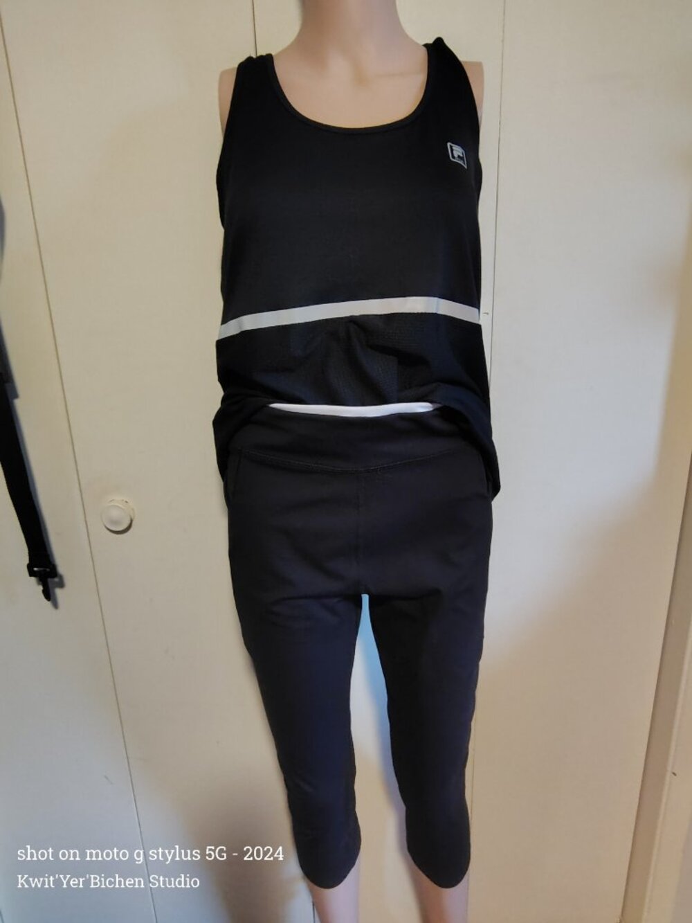 Fila Athletic Tank Top Med w/GOTEX Leggings LG